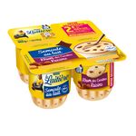 LA LAITIERE Semoule au lait au rhum et raisins 4x115g