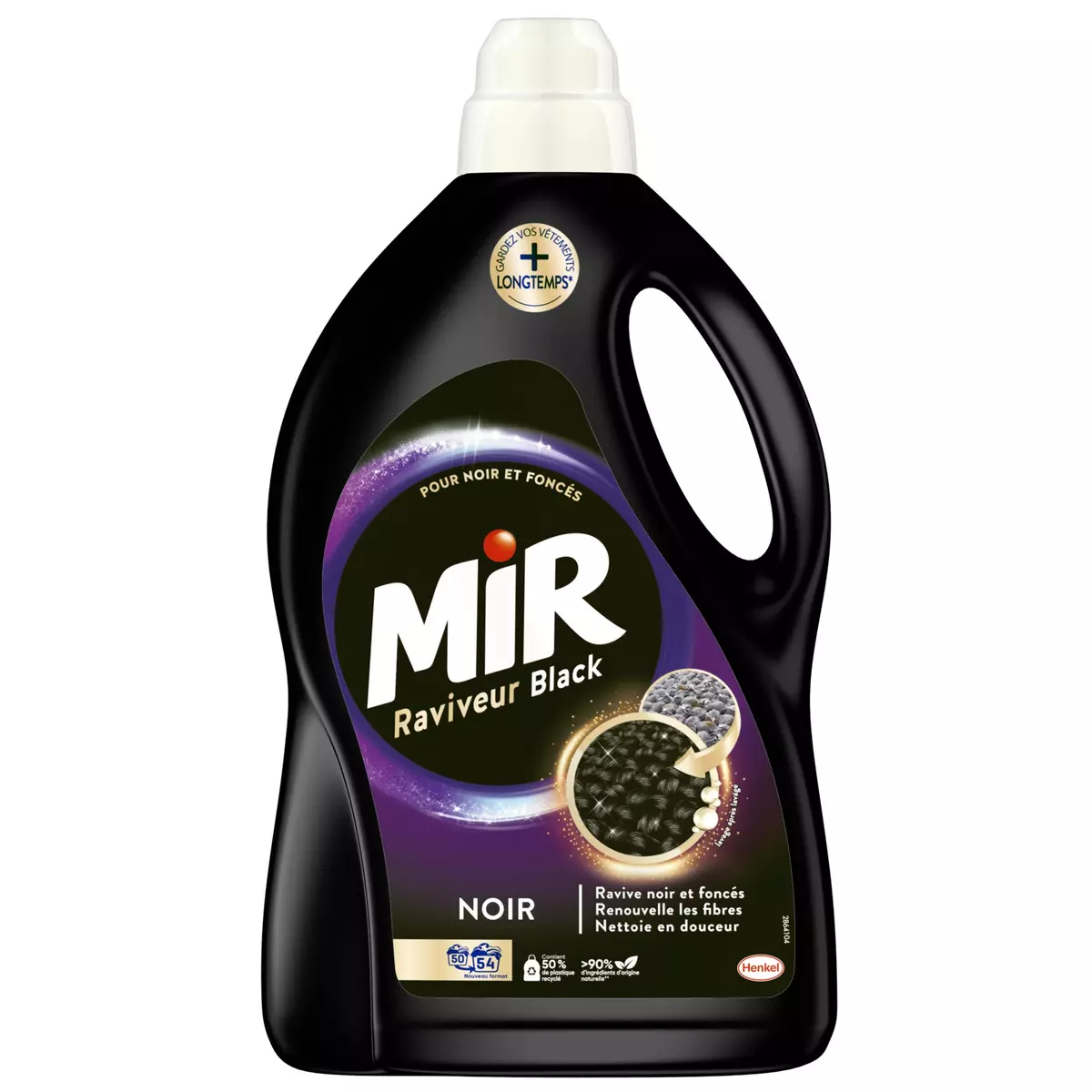 MIR Lessive liquide raviveur black 54 lavages 2,97l