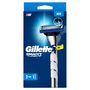 Voir la diapositive 2 : GILLETTE Mach3 turbo 3D 2 recharges 1 rasoir