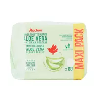 Fess'nett Papier Toilette Humide Aloe Vera, Le paquet de 50 lingettes