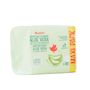 Voir la diapositive 2 : AUCHAN Lingettes papier toilette aloe vera 80 lingettes