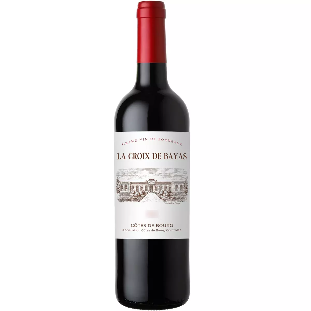 Vin rouge Côtes de Bourg La Croix de Bayas 75cl