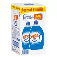 Promo Lessive liquide X-TRA Total 4+1* 63 lavages (2,835 L) chez