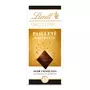 LINDT Excellence tablette de chocolat noir pailleté et gaufrette 1 pièce 100g