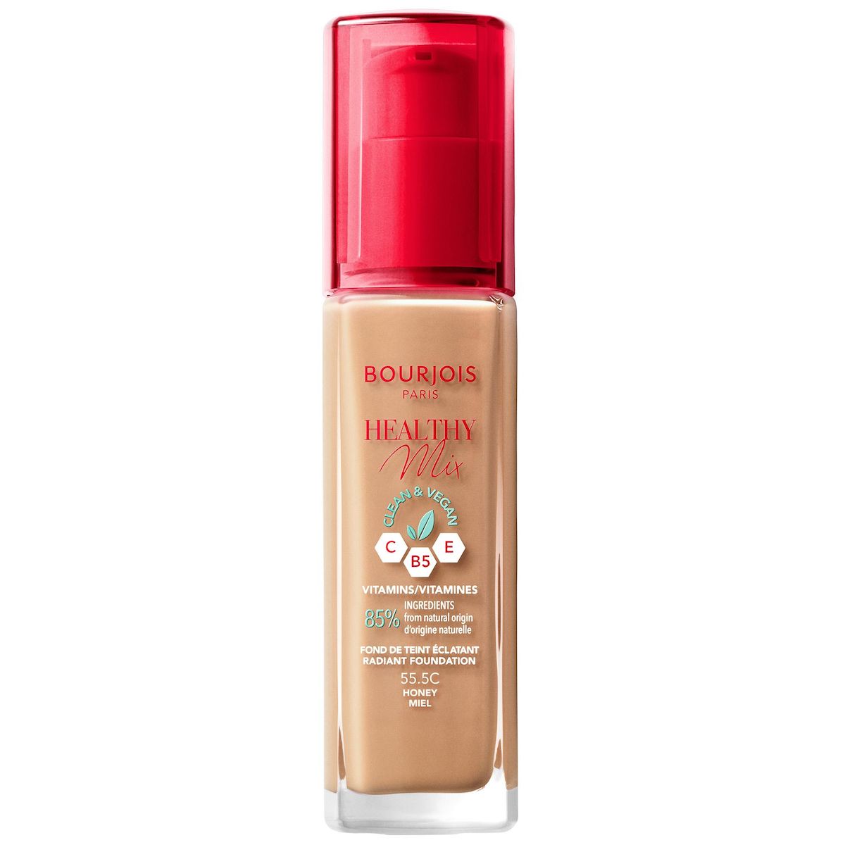 BOURJOIS Healthy Mix Fond de teint liquide 55.5C miel 30ml
