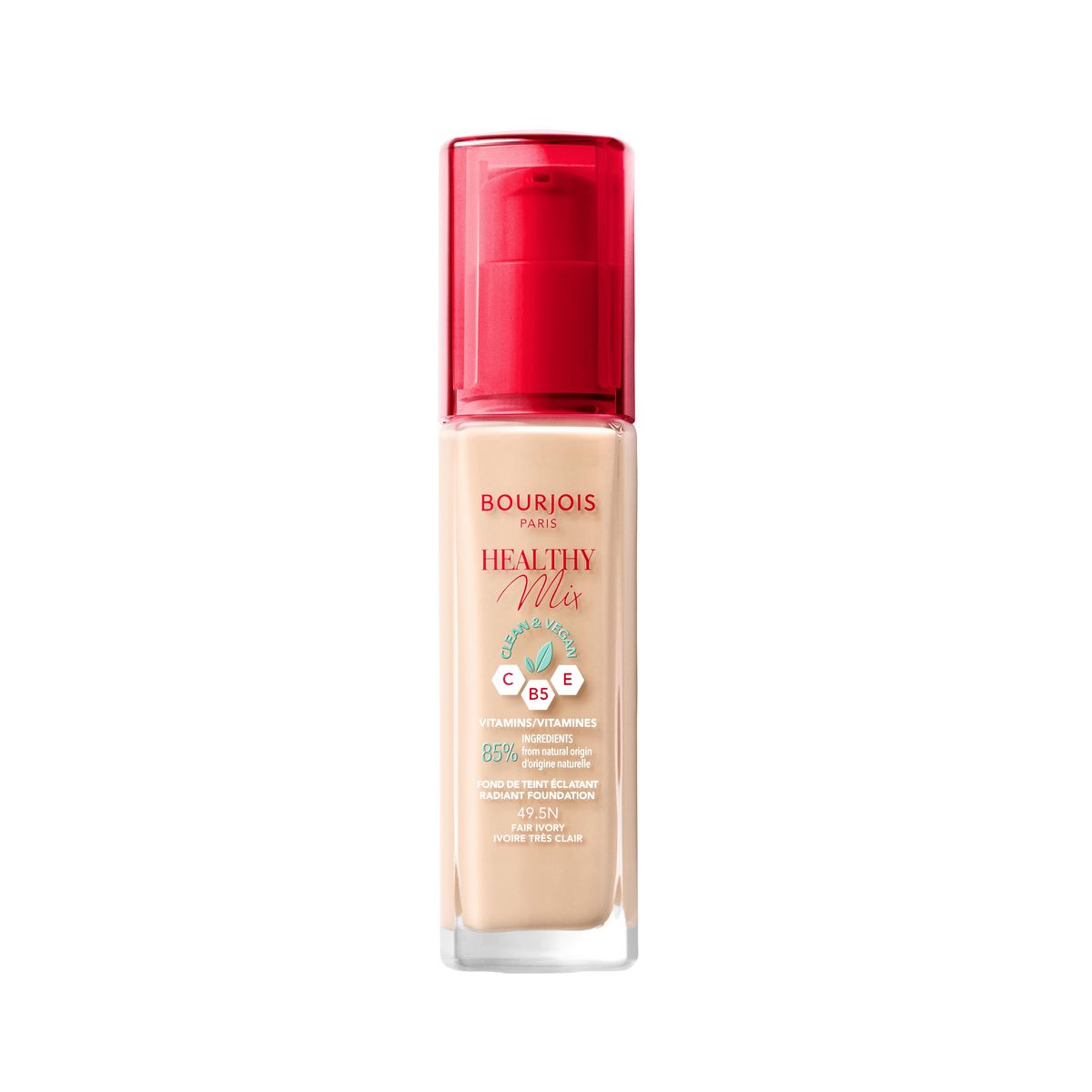 BOURJOIS Healthy mix fond de teint éclatant 49.5N ivoire très clair 30ml