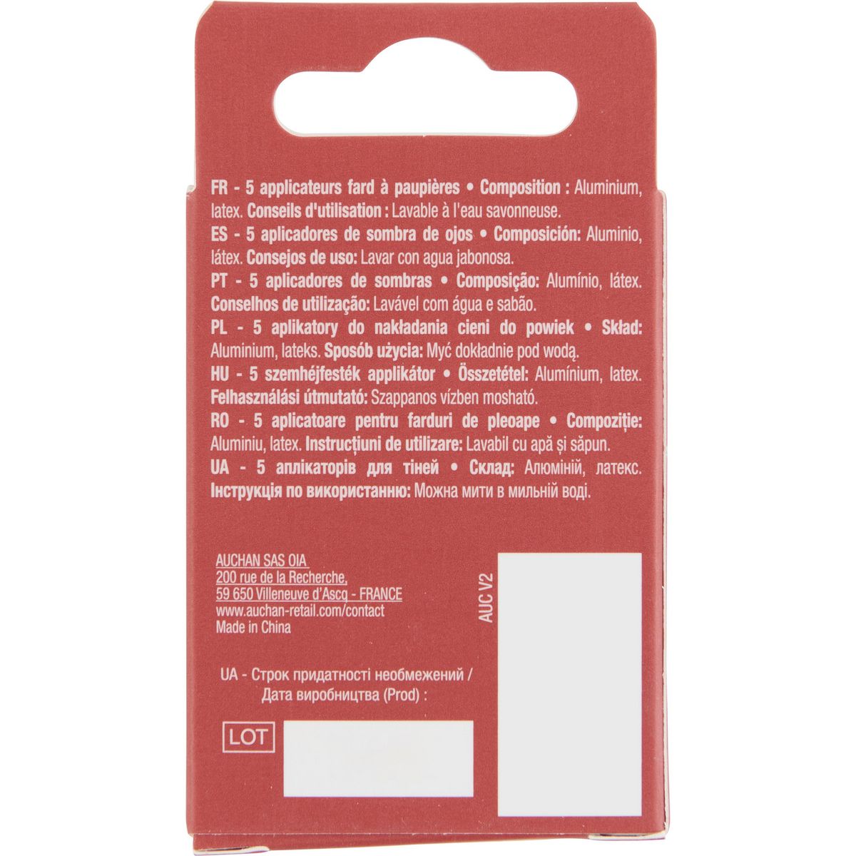 COSMIA Applicateurs de maquillage 5 pièces