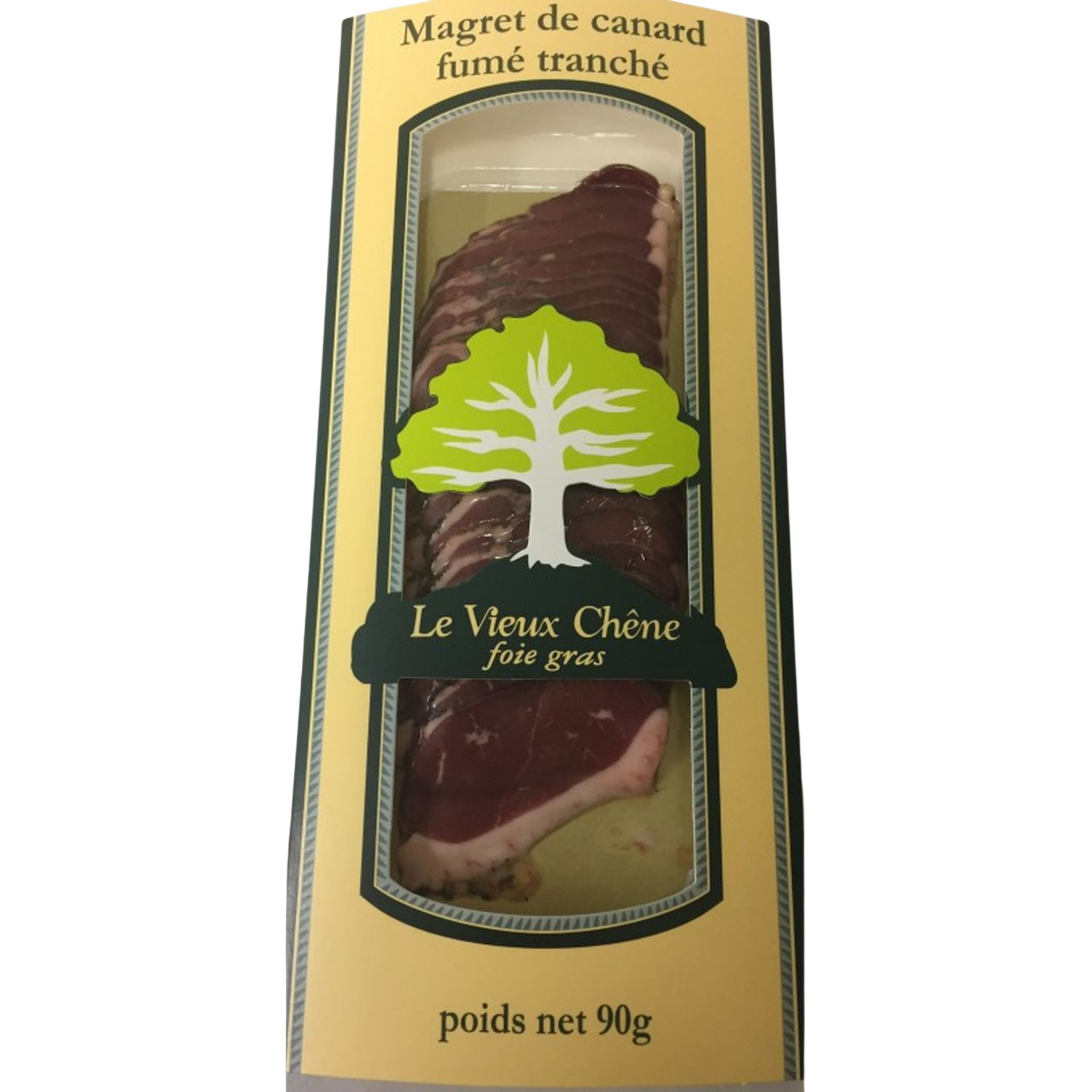 LE VIEUX CHÊNE Magret de canard fumé tranché 90g