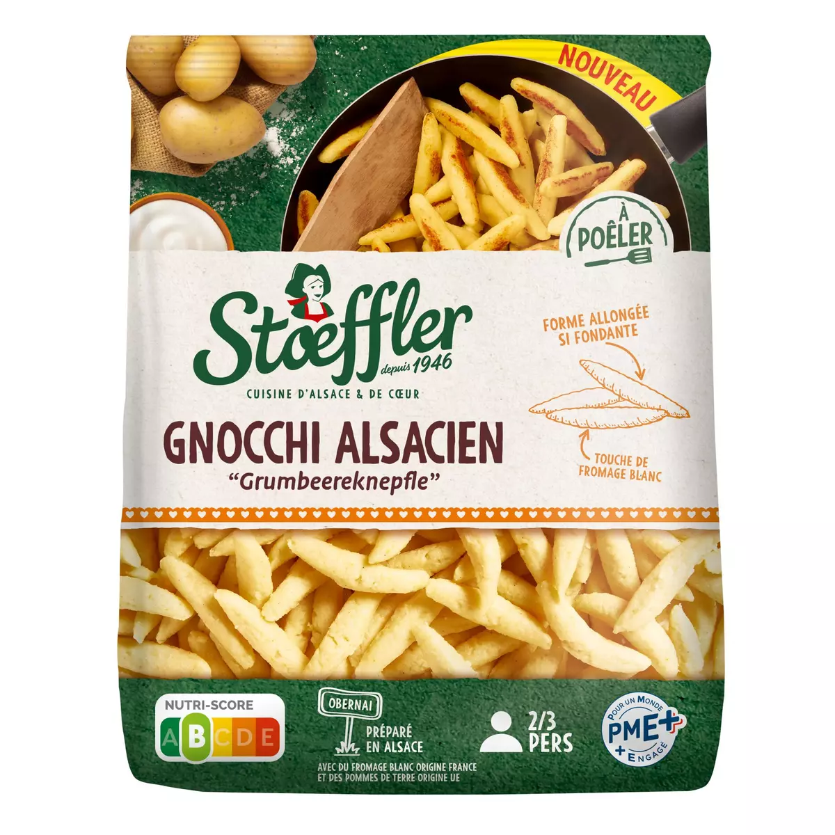 STOEFFLER Gnocchi alsacien 2-3 portions 300g