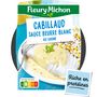 Voir la diapositive 3 : FLEURY MICHON Cabillaud sauce beurre blanc et riz 1 part 280g
