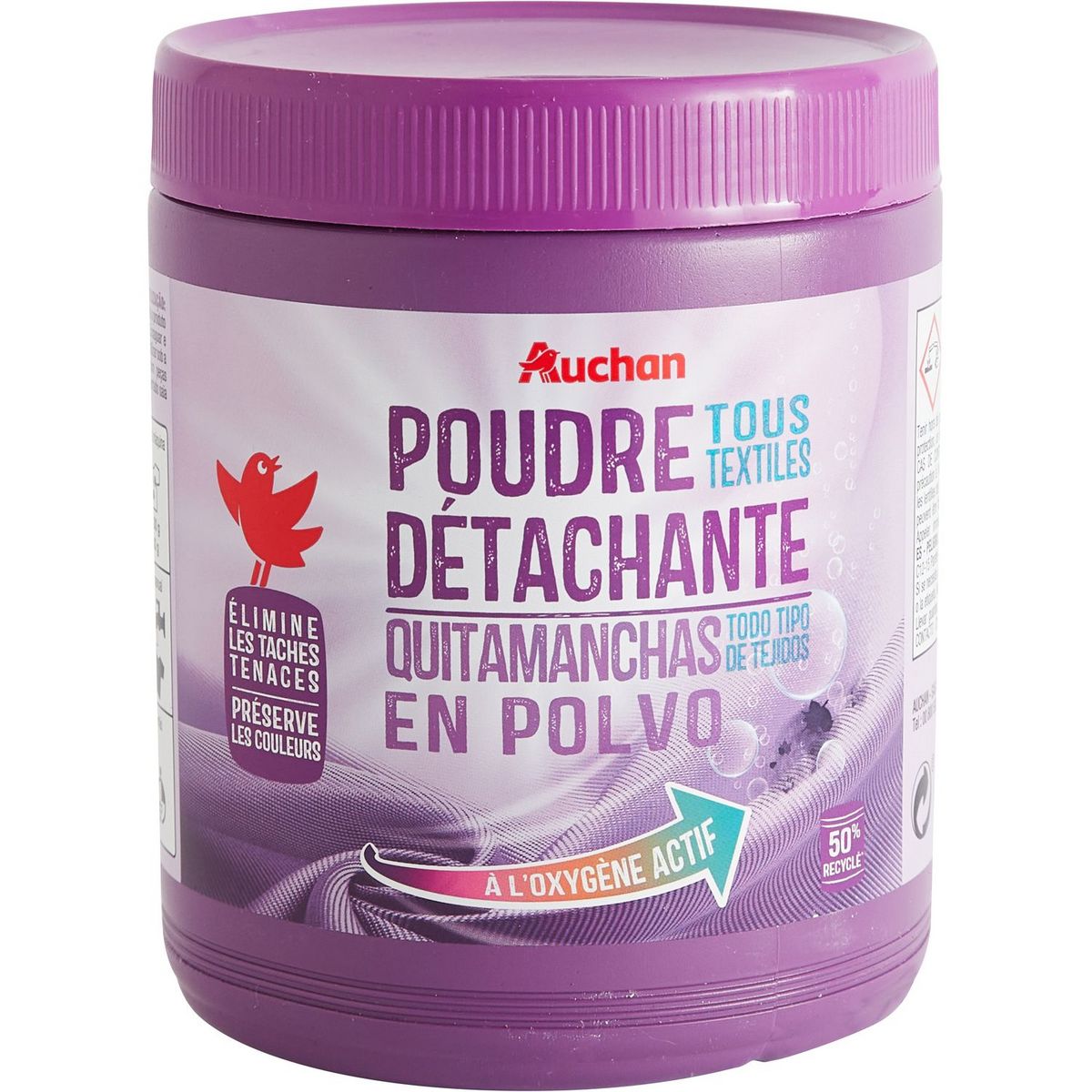 AUCHAN Poudre détachante tous textiles 1kg