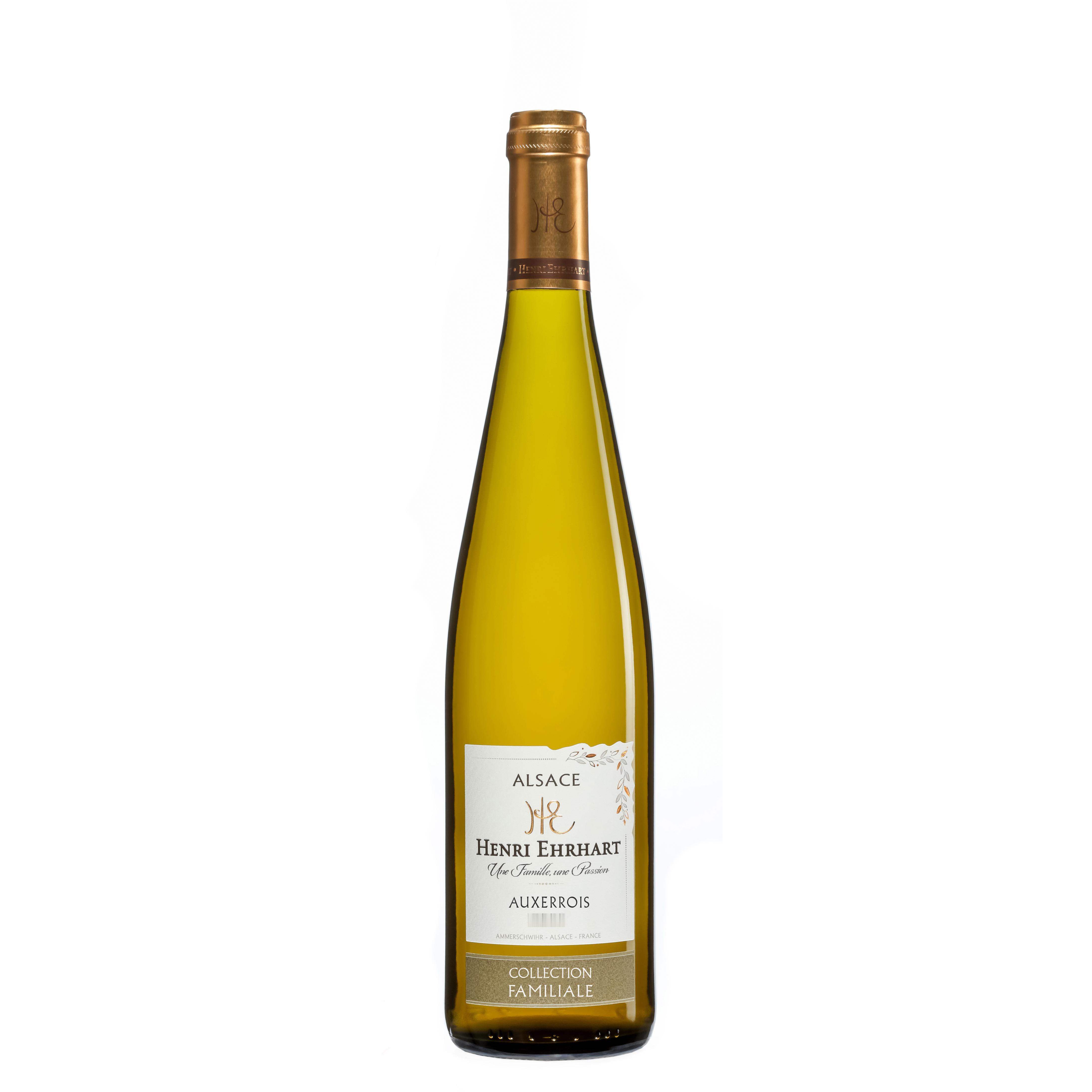 Voir la diapositive 2 : AOP Alsace Auxerrois Henri Ehrhart blanc sec 75 cl
