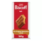 LOTUS Biscoff Tablette fourrée Speculoos Chocolat au lait 1 pièce 180g