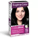 EUGENE COLOR Color & Glow Coloration ton sur ton brillance intense 10 noir 1 kit