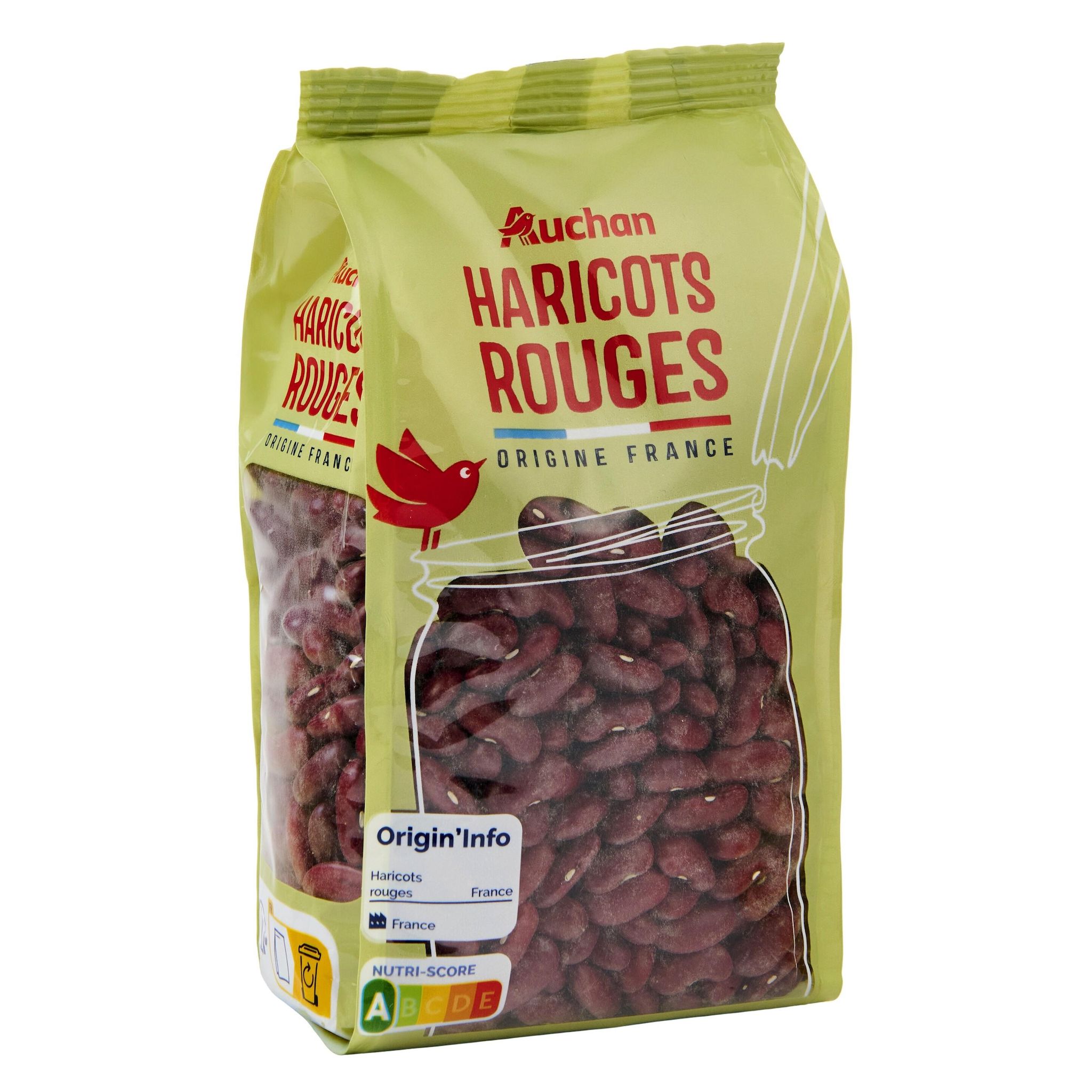 Voir la diapositive 4 : AUCHAN Haricots rouges 500g