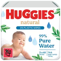 Mixa Bébé Lingettes bébé à l'eau minérale naturelle pour visage et corps