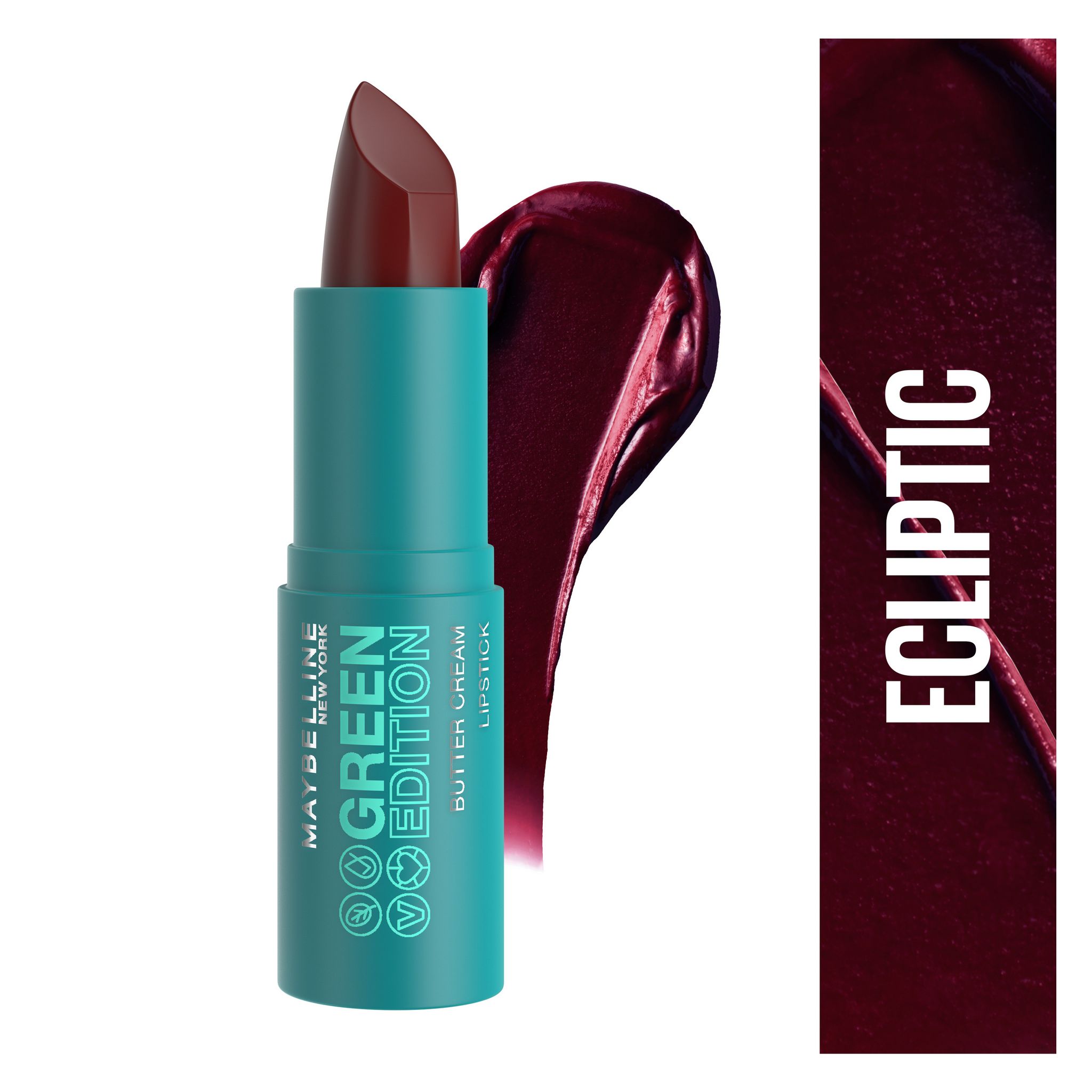 Voir la diapositive 2 : MAYBELLINE Green Edition Rouge à lèvres 001 ecliptic 1 pièce