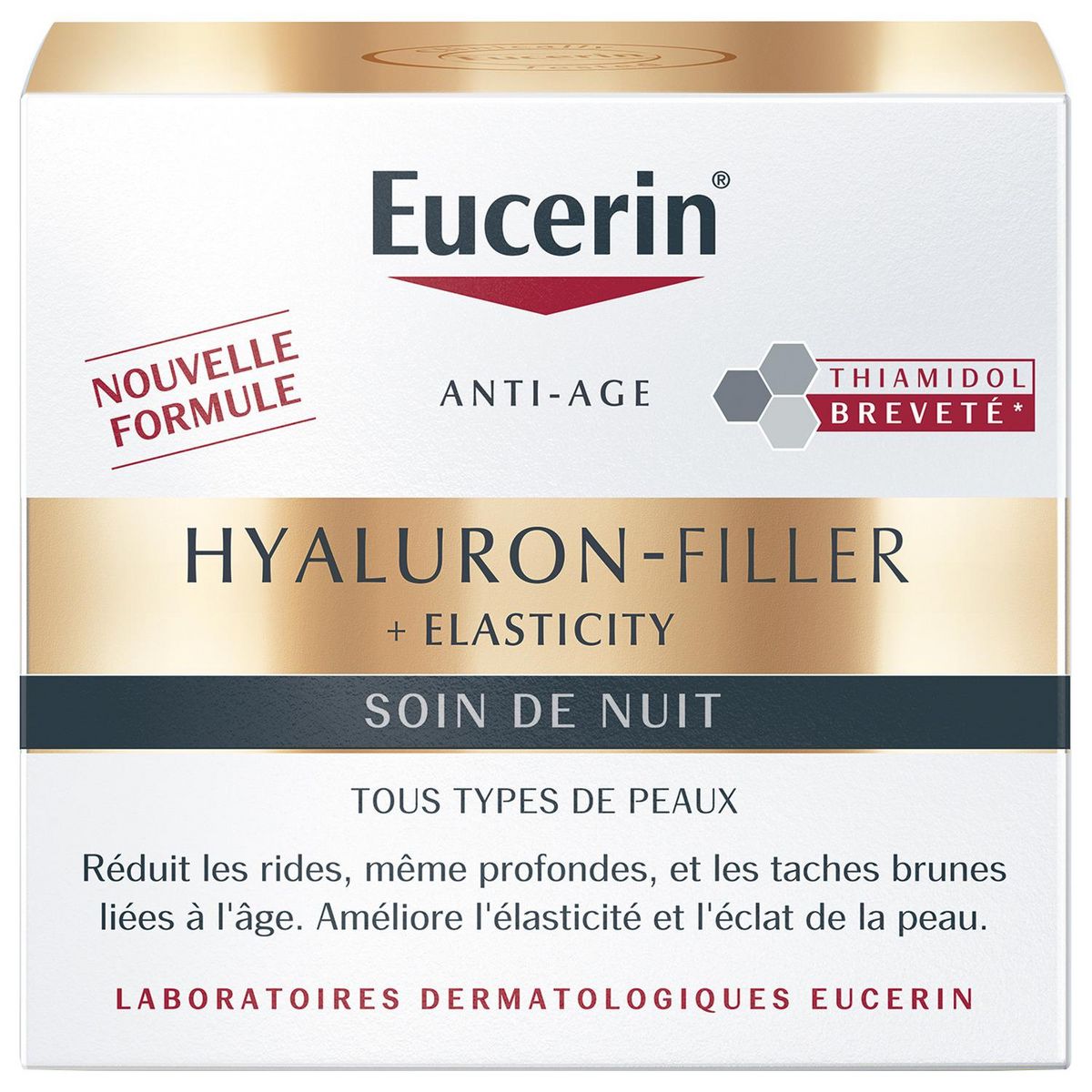 EUCERIN Hyaluron-filler soin de nuit tous types de peaux 50ml