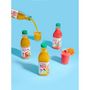 Voir la diapositive 2 : AUCHAN Pur jus pressé d'orange sanguine 90cl