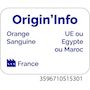 Voir la diapositive 4 : AUCHAN Pur jus pressé d'orange sanguine 90cl