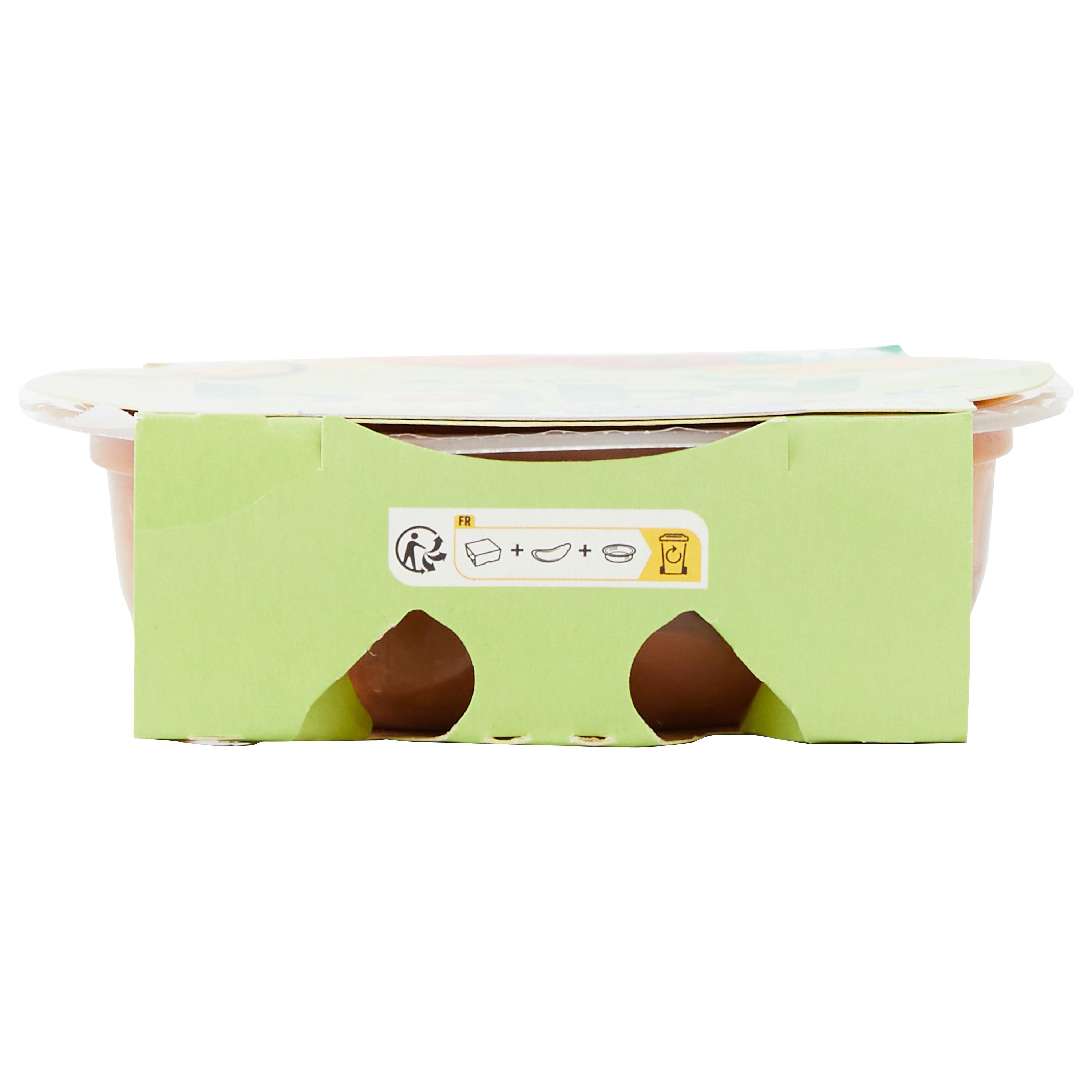 Voir la diapositive 4 : AUCHAN BABY BIO Assiette tomate aubergine blé dès 18 mois 260g