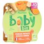 Voir la diapositive 2 : AUCHAN BABY BIO Assiette de panais patate douce et dinde dès 12 mois 230g