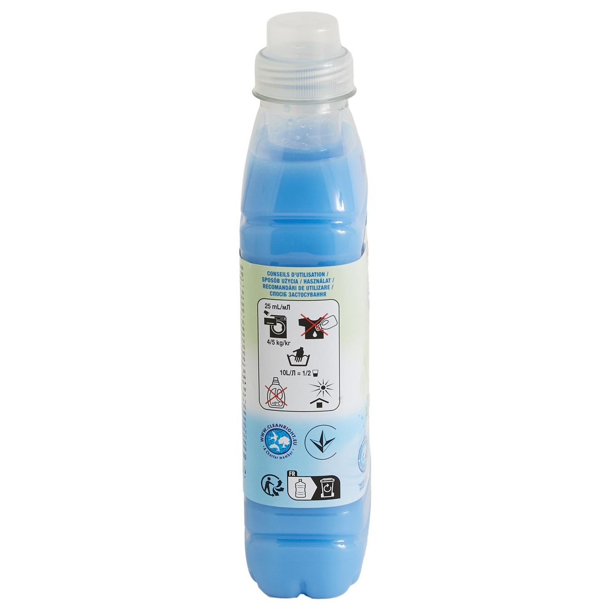 AUCHAN Adoucissant liquide concentré fraîcheur de printemps 30 lavages 750ml