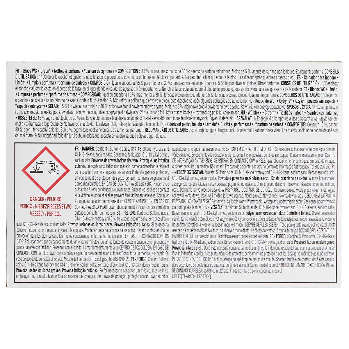 POUCE Blocs WC citron 3 blocs