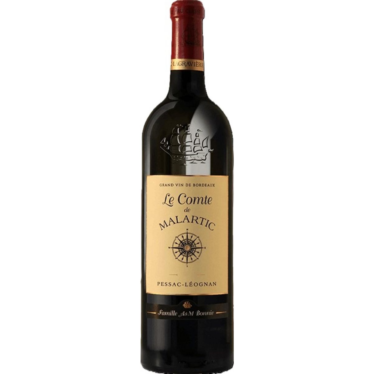 AOP Pessac-Léognan Le Comte de Malartic rouge 75cl