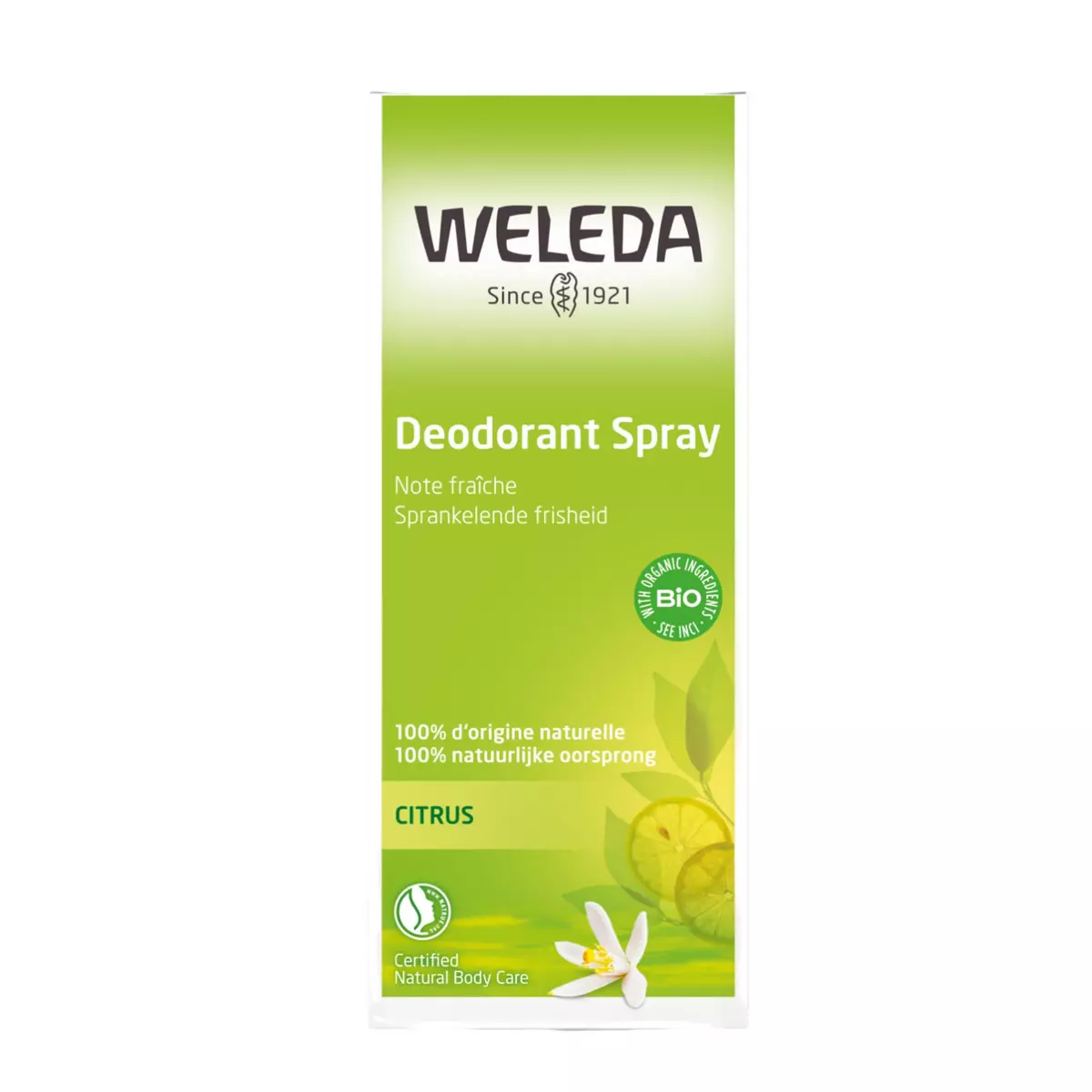 WELEDA Déodorant spray au citrus 100ml