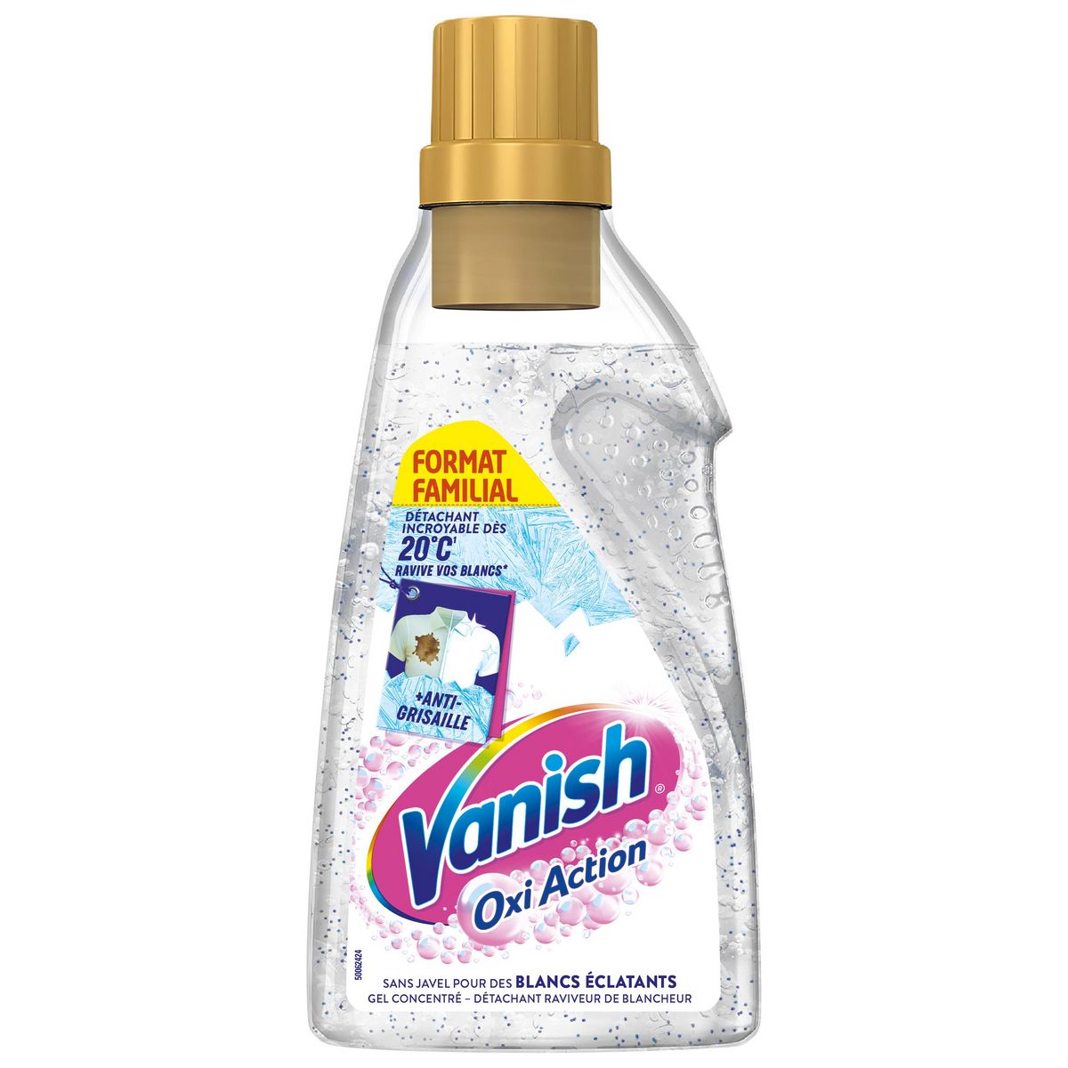 VANISH Oxi Action gel détachant booster de blancheur 1.4l