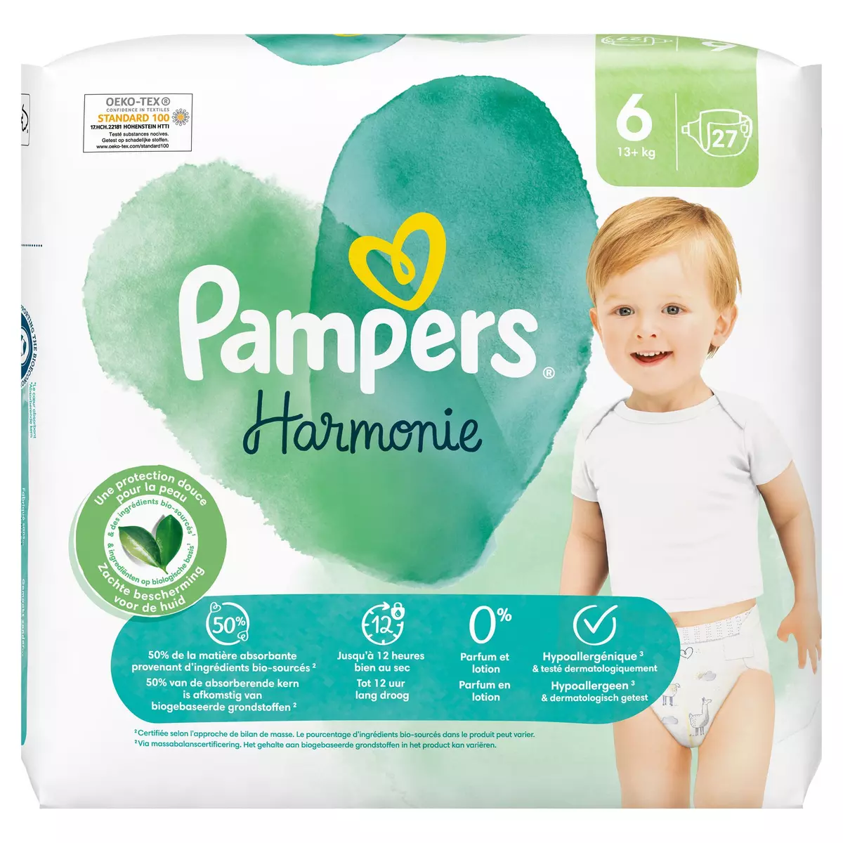 Pampers Couches Harmonie Taille 6