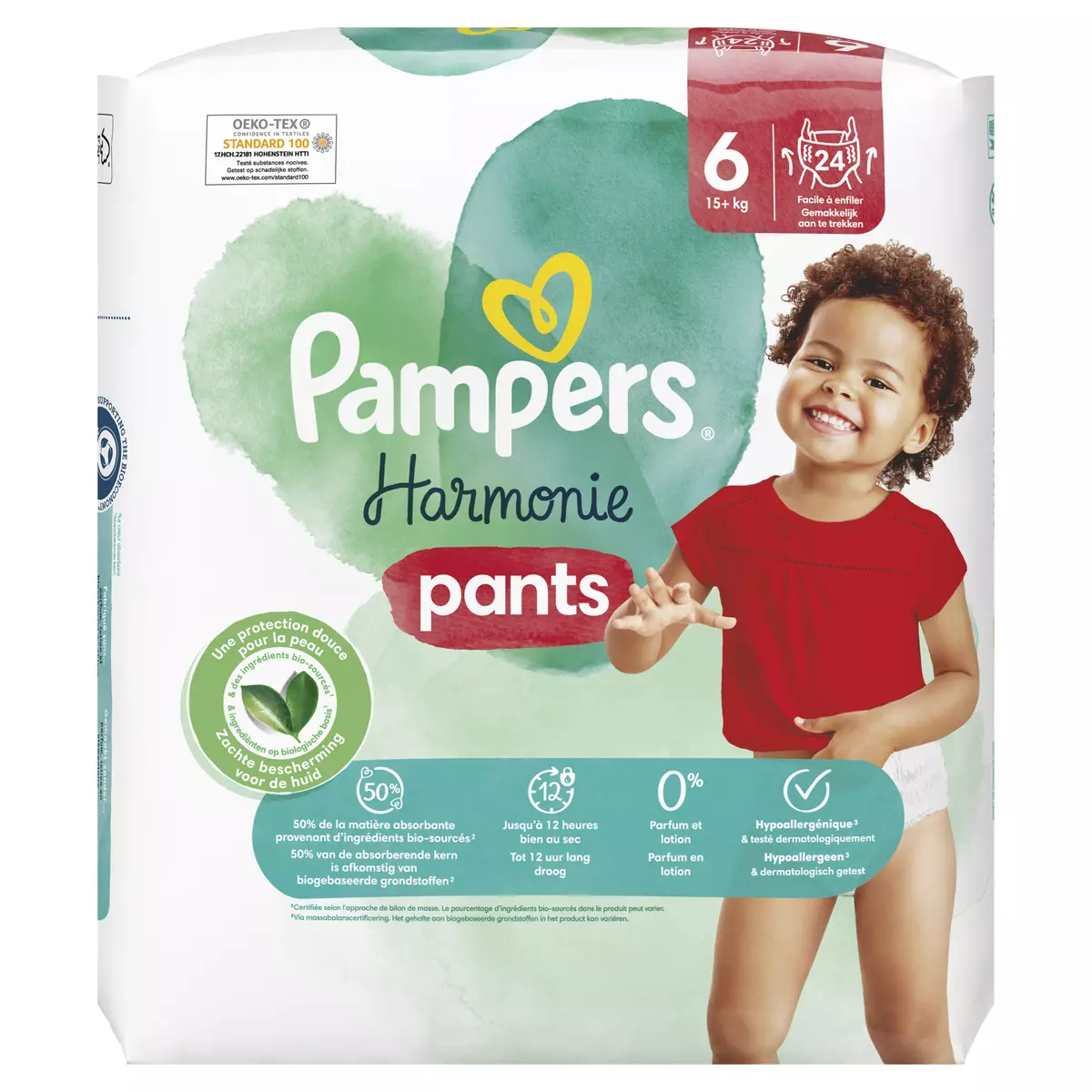 Couches Harmonie taille 6 - Pampers