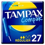 TAMPAX Tampons compak regular 27 tampons