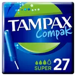 TAMPAX Tampons compak super 27 tampons