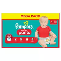 Couches culottes bébé taille 4 : 9 - 14kg douceur naturelle LOTUS BABY : le  paquet de 32 couches culottes à Prix Carrefour