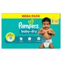PAMPERS Baby-dry couches taille 2 (4-8kg) 124 couches