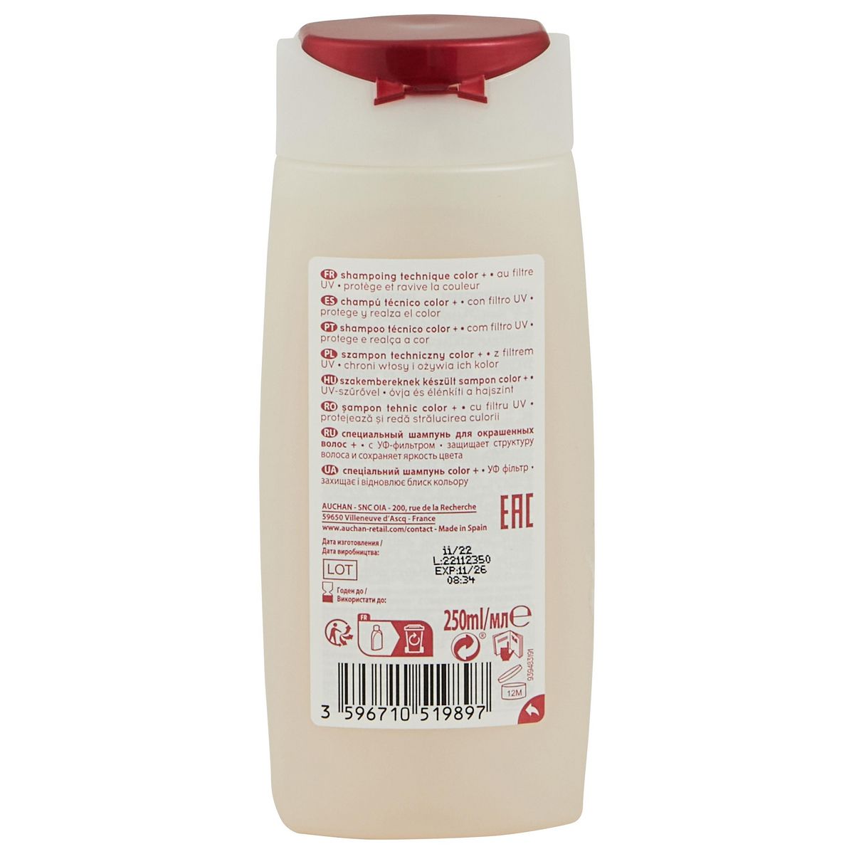 COSMIA Color Technique + Shampooing pour cheveux colorés 250ml