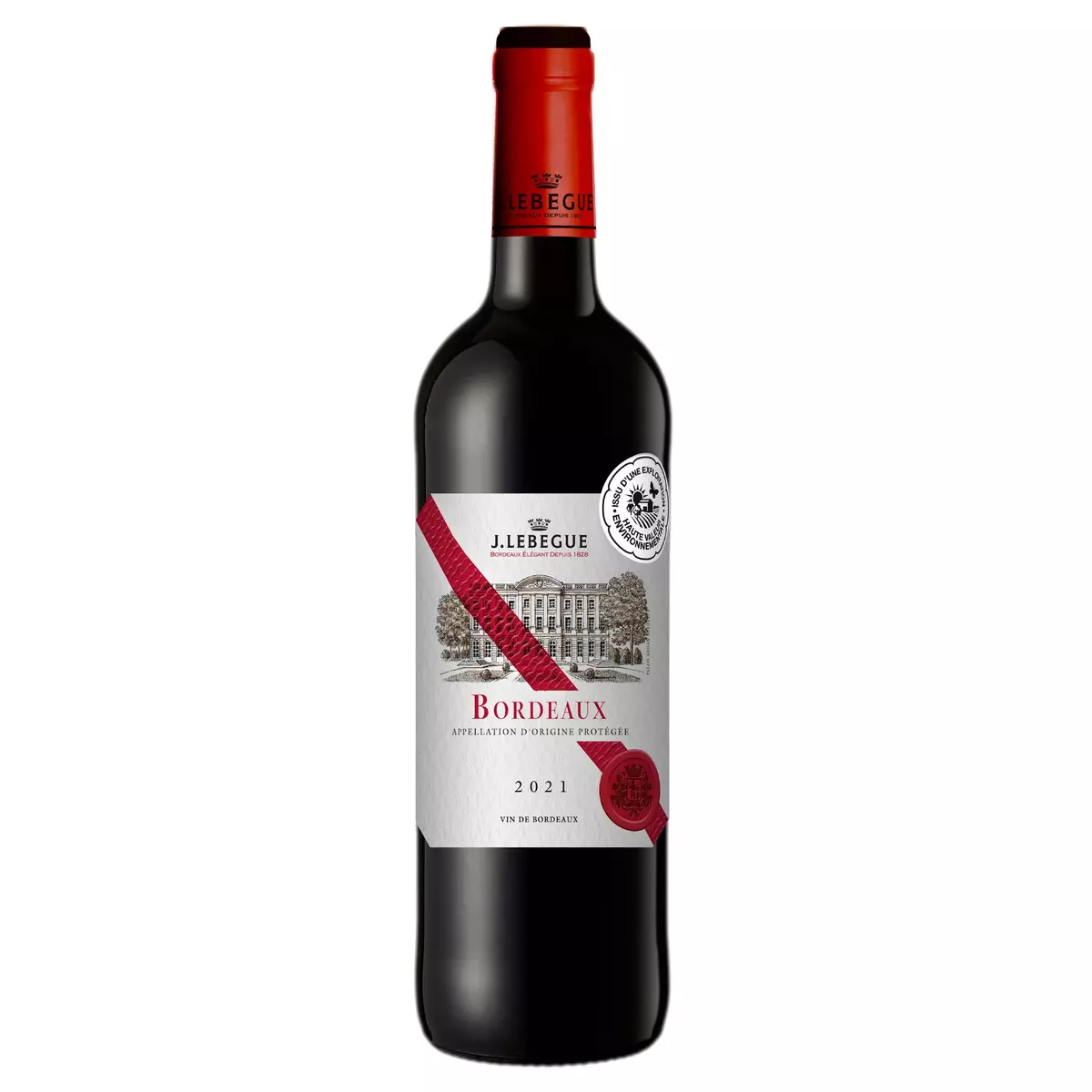 Vin rouge AOP Bordeaux Jules Lebegue 75cl
