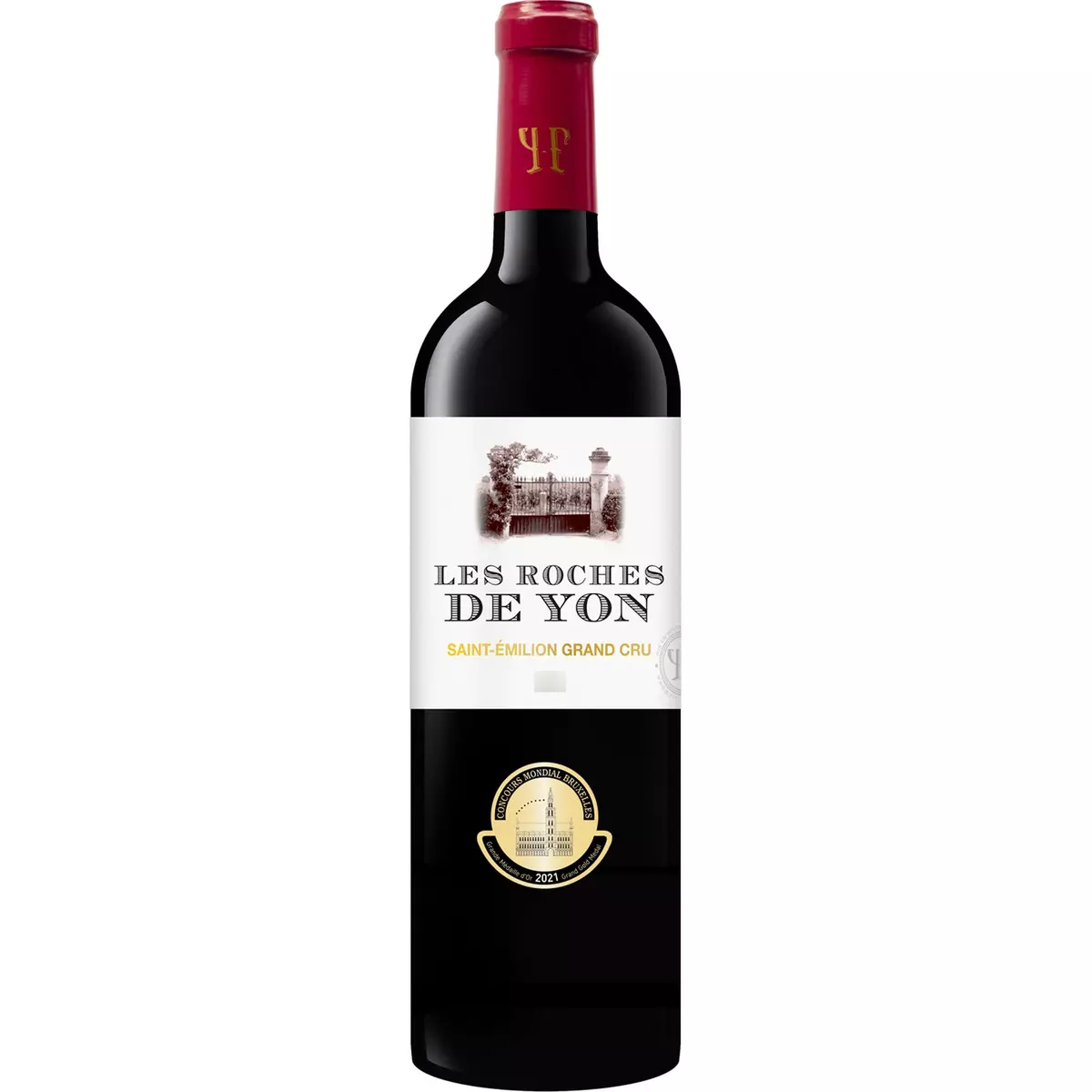 Vin rouge AOP Saint-Émilion Les Roches de Yon 2019 75cl