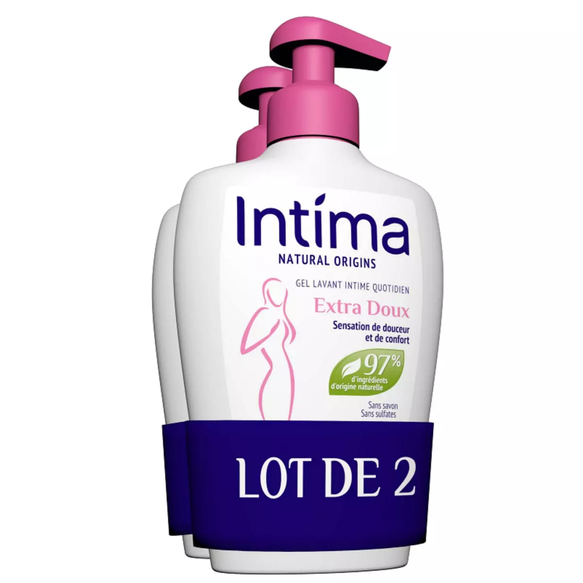 Intima Gel Intime Natural Origins - Extra-Doux - 500 ml - INCI Beauty