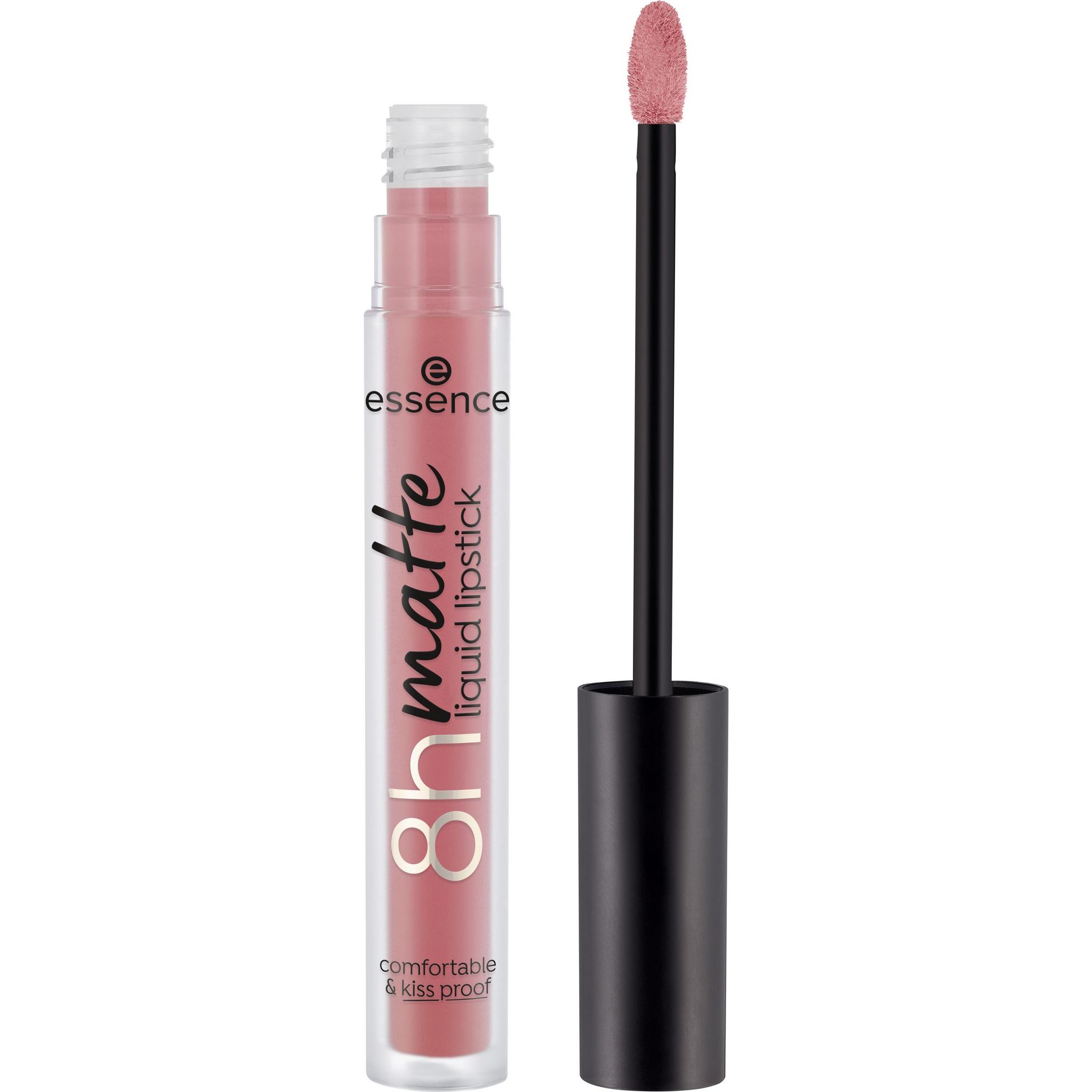 Voir la diapositive 2 : ESSENCE 8H Matte Liquid lipstick rouge à lèvres liquide 4 rosy nude 2.5ml