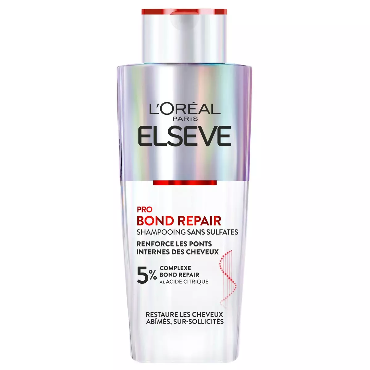 ELSEVE Pro Bond Repair Shampooing sans sulfates pour cheveux abîmés 200ml