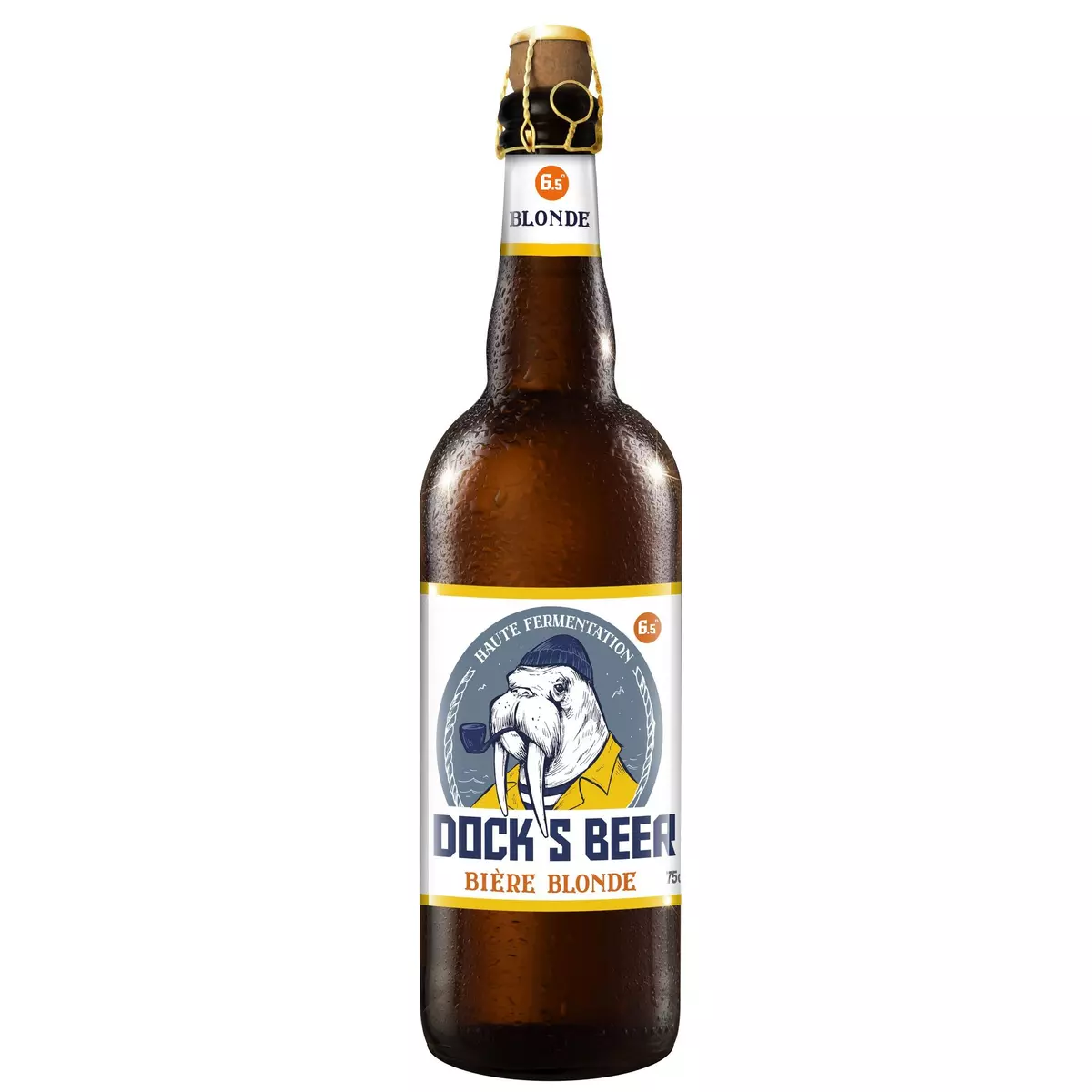 DOCKS BEER Bière blonde haute fermentation 6.5% 75cl