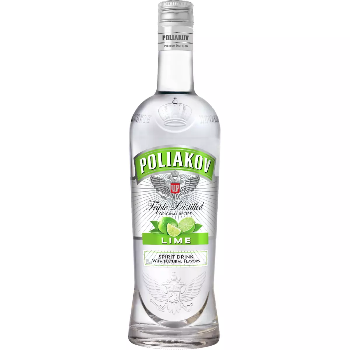 POLIAKOV Vodka aromatisée citron 32% 75cl