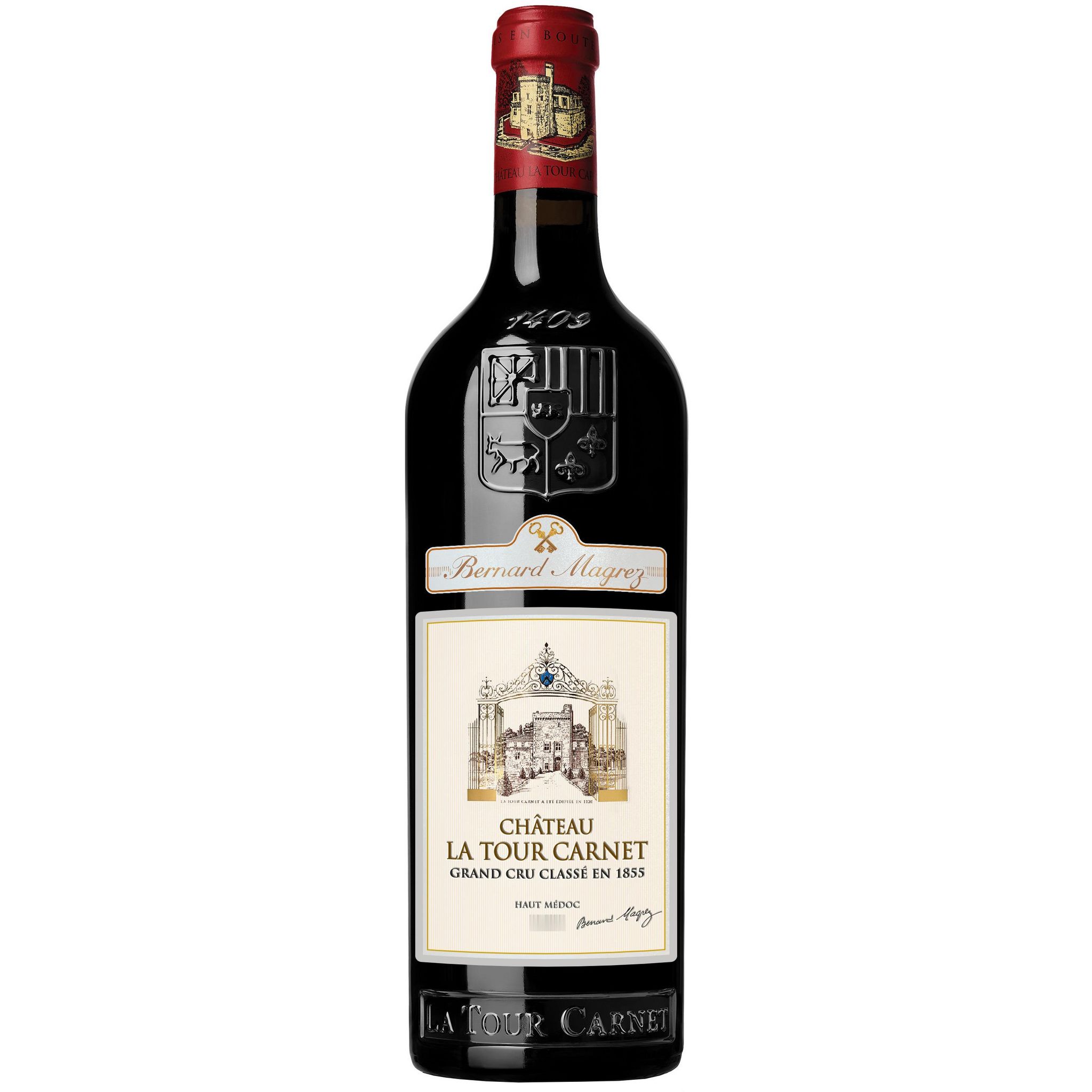 Vin rouge AOP Haut Médoc AOP Château Latour Carnet 75cl
