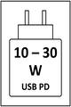 10 - 30 W USB PD
