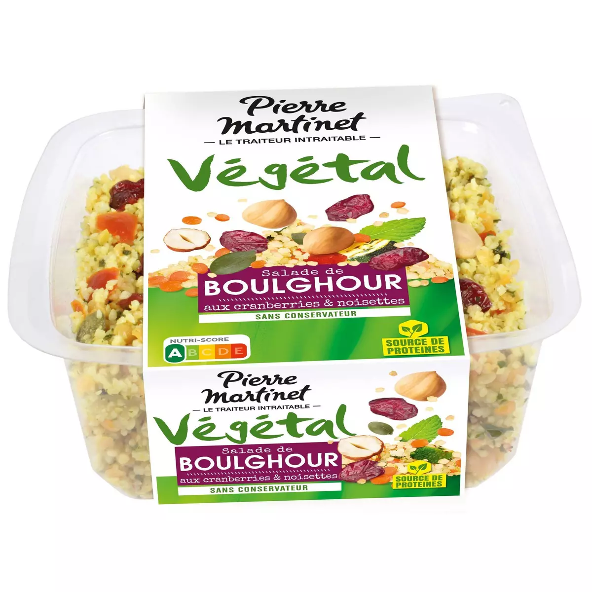 PIERRE MARTINET Salade de boulghour aux cranberries et noisettes 250g