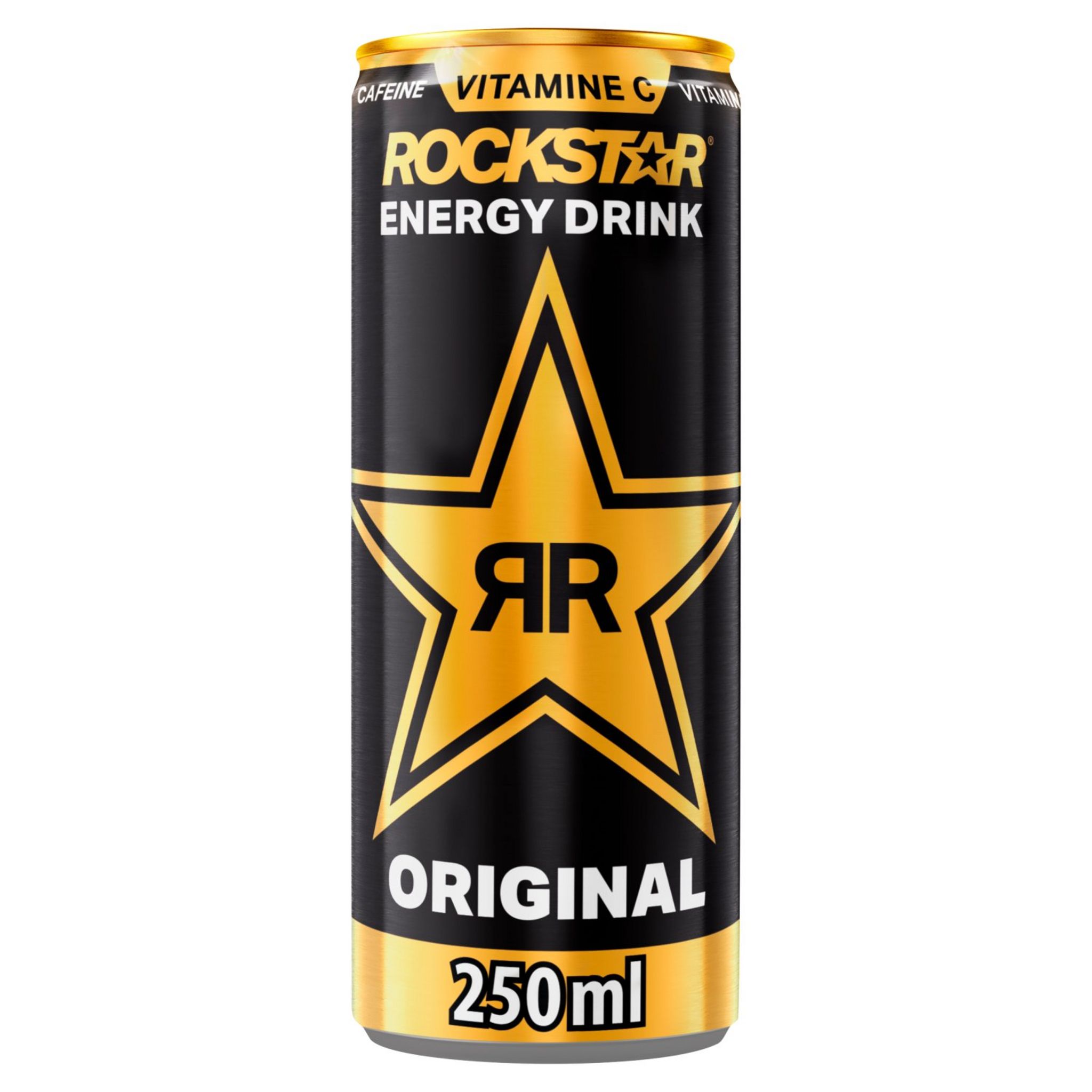 ROCKSTAR Boisson énergisante original avec taurine caféine et vitamines 25cl