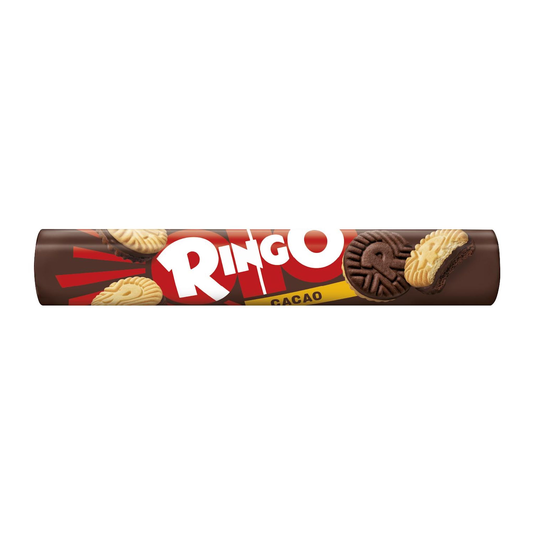RINGO Biscuits avec garniture goût cacao 165g